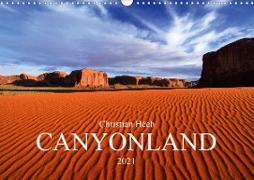 CANYONLAND USA Christian Heeb / UK Version (Wall Calendar 2021 DIN A3 Landscape)