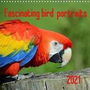 Fascinating bird portraits (Wall Calendar 2021 300 × 300 mm Square)