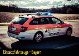 Einsatzfahrzeuge - Bayern (Wandkalender 2021 DIN A4 quer)