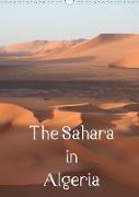 The Sahara in Algeria / UK-Version (Wall Calendar 2021 DIN A3 Portrait)