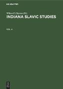 Indiana Slavic Studies. Vol. 4