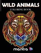 Wild Animals Coloring Book