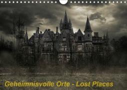 Geheimnisvolle Orte - Lost Places (Wandkalender 2021 DIN A4 quer)