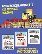 Construction Paper Crafts (Cut and Paste Buildings): This book has 20 full colour worksheets. This book comes with 6 downloadable kindergarten PDF wor