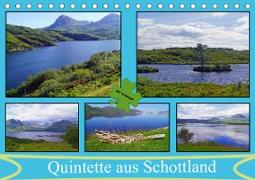 Quintette aus Schottland - AT Version (Tischkalender 2021 DIN A5 quer)