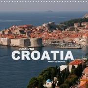colourful Croatia (Wall Calendar 2021 300 × 300 mm Square)