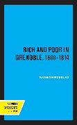 Rich and Poor in Grenoble 1600 - 1814