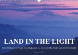 Land in the Light - Mountains and Coastals in Oregon and Washington - by Jeremy Cram / UK-Version (Wall Calendar 2021 DIN A3 Landscape)