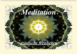 Meditation - Asiatische Weisheiten (Wandkalender 2021 DIN A2 quer)