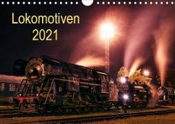 Lokomotiven 2021 (Wandkalender 2021 DIN A4 quer)