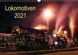 Lokomotiven 2021 (Wandkalender 2021 DIN A3 quer)