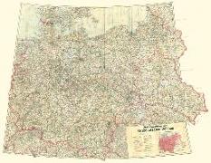 Übersichtskarte des Großdeutschen Reiches - Dezember 1942
