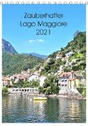 Zauberhafter Lago Maggiore (Tischkalender 2021 DIN A5 hoch)