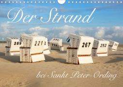 Der Strand bei Sankt Peter-Ording (Wandkalender 2021 DIN A4 quer)