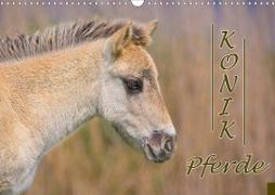 Konik-Pferde (Wandkalender 2021 DIN A3 quer)