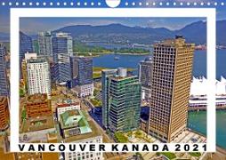 Vancouver Kanada Kalender 2021 (Wandkalender 2021 DIN A4 quer)