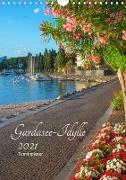 Gardasee Idylle 2021 (Wandkalender 2021 DIN A4 hoch)
