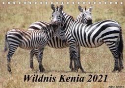 Wildnis Kenia 2021 (Tischkalender 2021 DIN A5 quer)