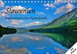 Slowenien - Impressionen eines Naturjuwels (Tischkalender 2021 DIN A5 quer)