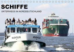 Schiffe - Unterwegs in Norddeutschland (Tischkalender 2021 DIN A5 quer)