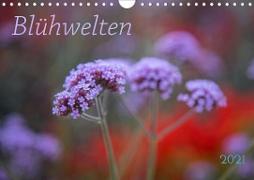 Blühwelten (Wandkalender 2021 DIN A4 quer)