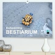 Bodypainting BESTIARIUM (Premium, hochwertiger DIN A2 Wandkalender 2021, Kunstdruck in Hochglanz)
