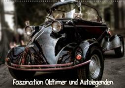 Faszination Oldtimer und Autolegenden (Wandkalender 2021 DIN A2 quer)