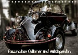Faszination Oldtimer und Autolegenden (Tischkalender 2021 DIN A5 quer)