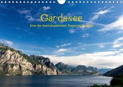 Gardasee / CH-Version (Wandkalender 2021 DIN A4 quer)