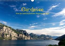 Gardasee / CH-Version (Wandkalender 2021 DIN A3 quer)