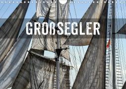 GROßSEGLER REGATTA (Wandkalender 2021 DIN A4 quer)