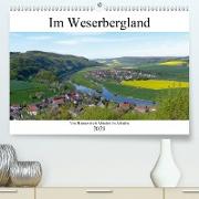 Im Weserbergland - Von Hannoversch Münden bis Minden (Premium, hochwertiger DIN A2 Wandkalender 2021, Kunstdruck in Hochglanz)