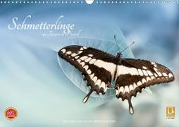 Schmetterlinge - ein Traum in Pastell (Wandkalender 2021 DIN A3 quer)