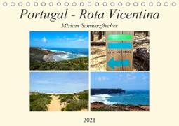 Portugal - Rota Vicentina (Tischkalender 2021 DIN A5 quer)