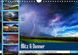 Blitz & DonnerAT-Version (Wandkalender 2021 DIN A4 quer)