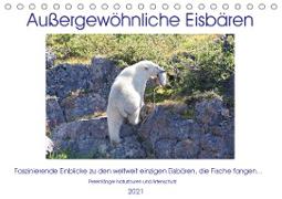 Das Leben der etwas "anderen" Eisbären! (Tischkalender 2021 DIN A5 quer)