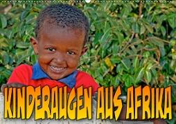 Kinderaugen aus Afrika (Wandkalender 2021 DIN A2 quer)