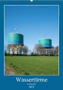 Wassertürme im Ruhrgebiet (Wandkalender 2021 DIN A2 hoch)