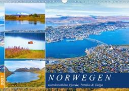 Norwegen wunderschöne Fjorde, Tundra & Taiga (Wandkalender 2021 DIN A3 quer)