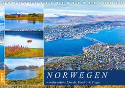 Norwegen wunderschöne Fjorde, Tundra & Taiga (Tischkalender 2021 DIN A5 quer)