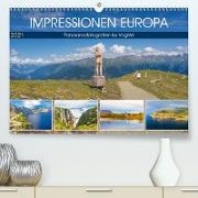 Impressionen Europa, Panoramafotografien by VogtArt (Premium, hochwertiger DIN A2 Wandkalender 2021, Kunstdruck in Hochglanz)