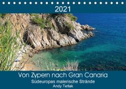Von Zypern nach Gran Canaria (Tischkalender 2021 DIN A5 quer)