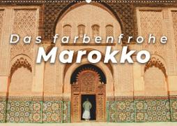 Das farbenfrohe Marokko (Wandkalender 2021 DIN A2 quer)