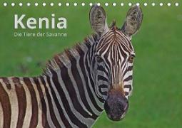Kenia - Die Tiere der Savanne (Tischkalender 2021 DIN A5 quer)