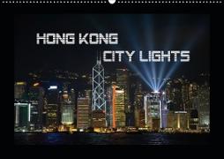 Hongkong - City Lights (Wandkalender 2021 DIN A2 quer)