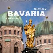 Germany - Bavaria (Wall Calendar 2021 300 × 300 mm Square)