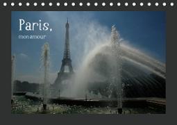 Paris, mon amour (Tischkalender 2021 DIN A5 quer)
