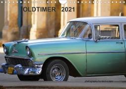 OLDTIMER 2021 (Wandkalender 2021 DIN A4 quer)