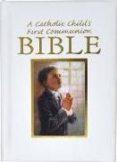 Catholic Child's First Communion Gift Bible-NAB-Boy