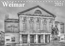 Weimar (Tischkalender 2021 DIN A5 quer)